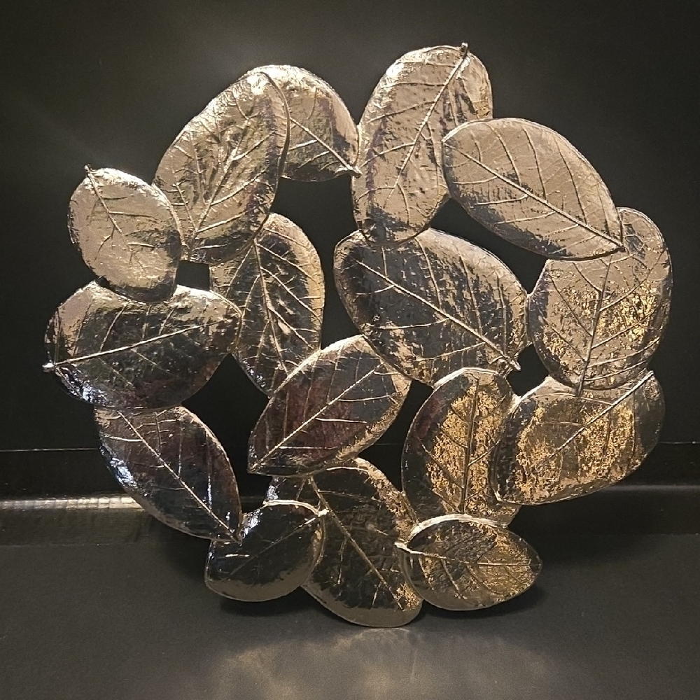 Michael Aram Silver Leaf Trivet - Picture 7 of 9